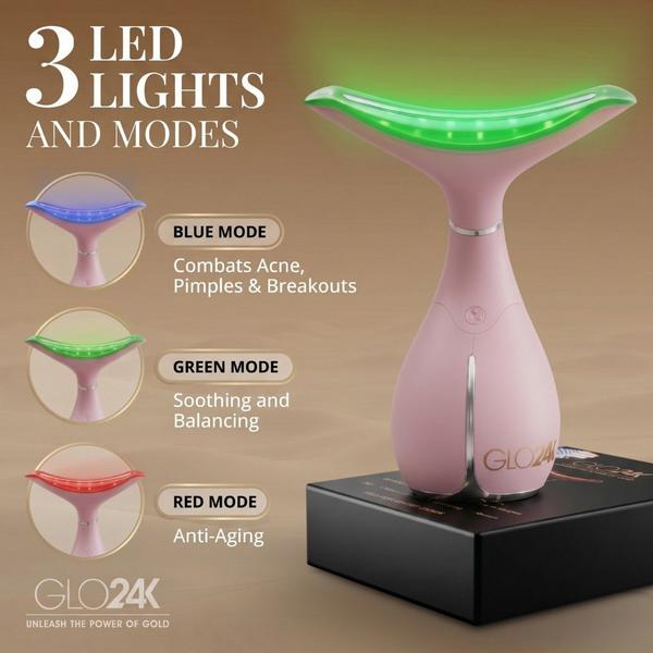 Glo24k Skin Rejuvenation Beauty Device for Face and Neck #2