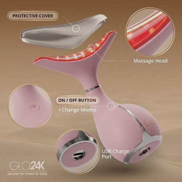 Glo24k Skin Rejuvenation Beauty Device for Face and Neck #6