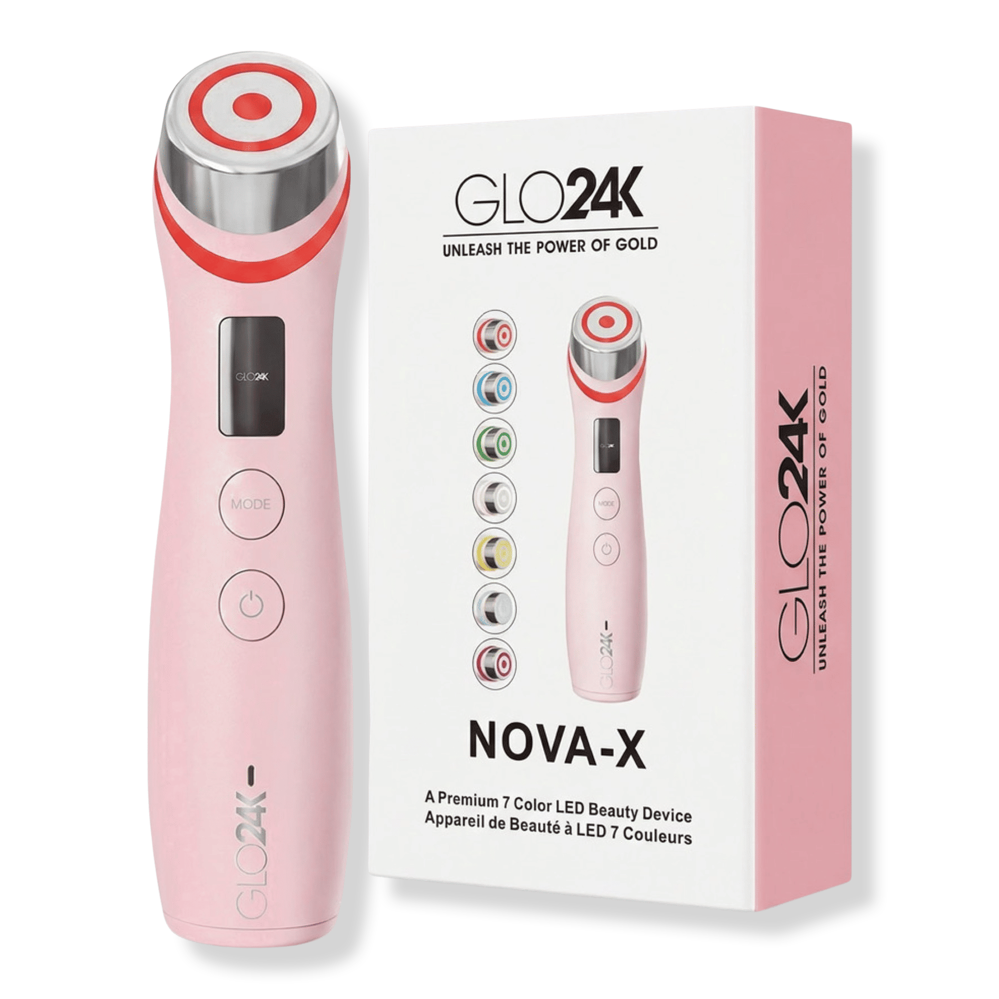 Glo24k NOVA-X 7 Color LED Skincare Device with Intelligent Voice Guidance #1