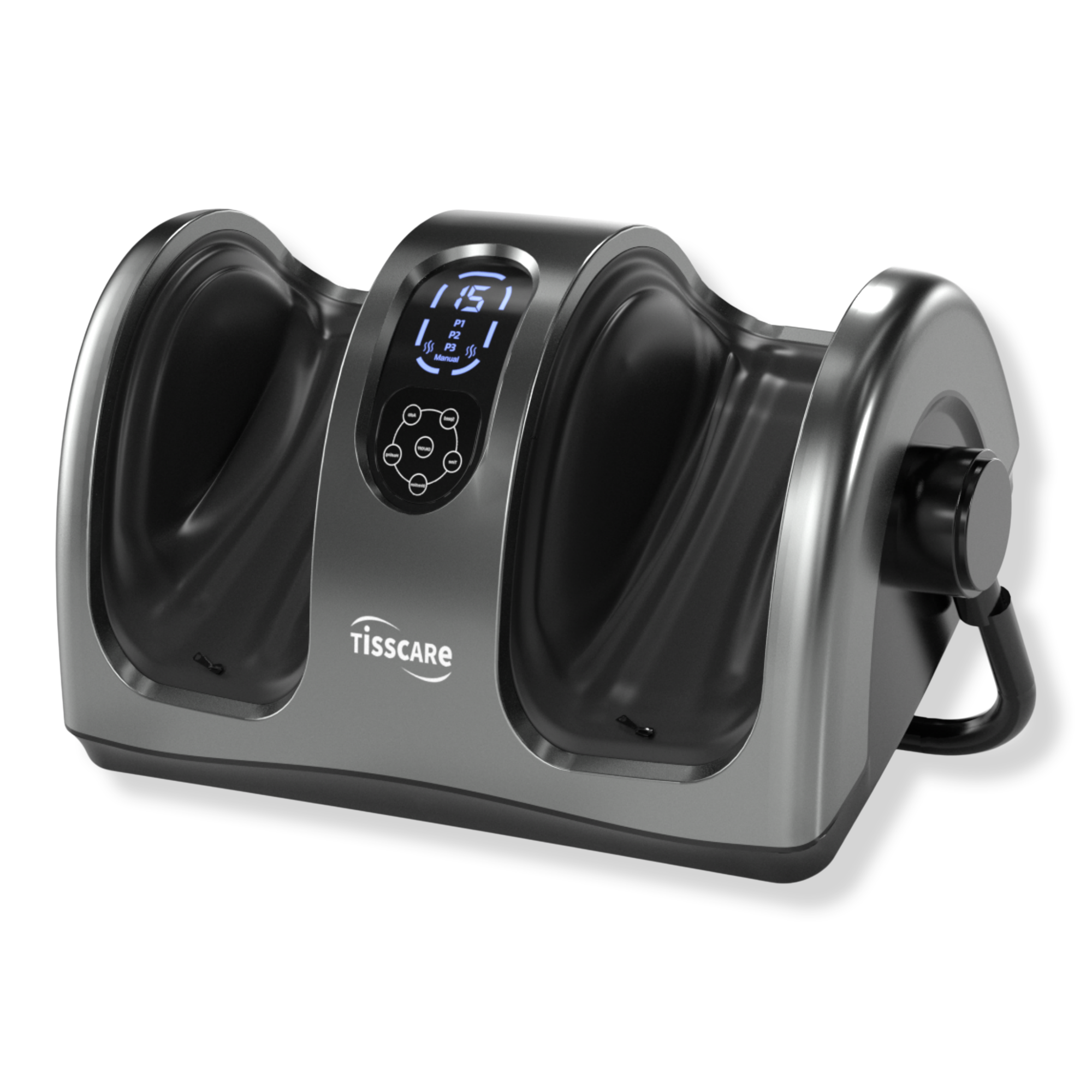 TISSCARE Shiatsu Foot Massager with Heat, Deep Kneading Massage & Adjustable Calf Support #1