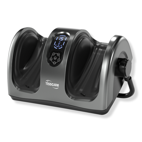 TISSCARE Shiatsu Foot Massager with Heat, Deep Kneading Massage & Adjustable Calf Support #1