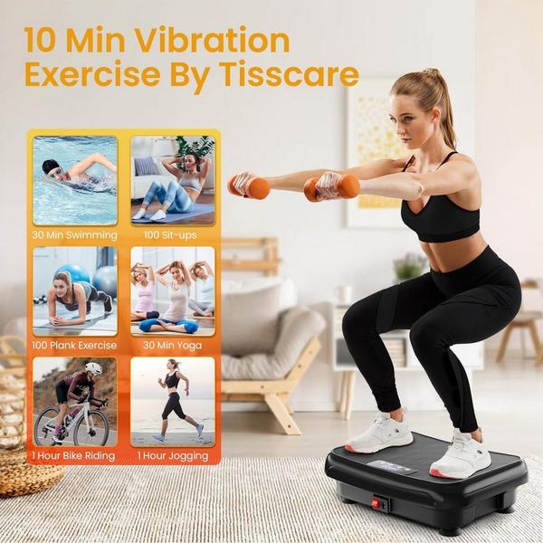 TISSCARE Vibration Plate Exercise Machine for Full-Body Workouts #2