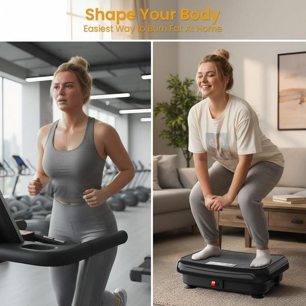 TISSCARE Vibration Plate Exercise Machine for Full-Body Workouts #4
