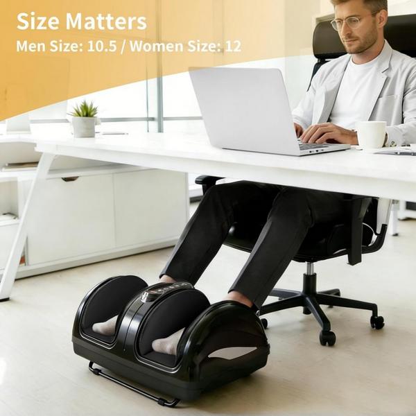 TISSCARE Shiatsu Foot Massager with Heat, Air Compression and Deep Kneading Massage #6