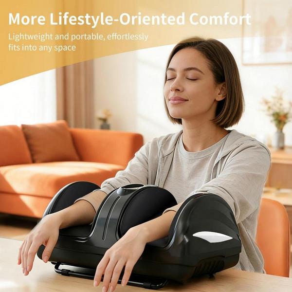 TISSCARE Shiatsu Foot Massager with Heat, Air Compression and Deep Kneading Massage #7