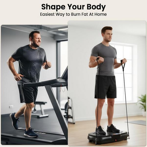 TISSCARE Vibration Plate Exercise Machine for Lymphatic Drainage #3
