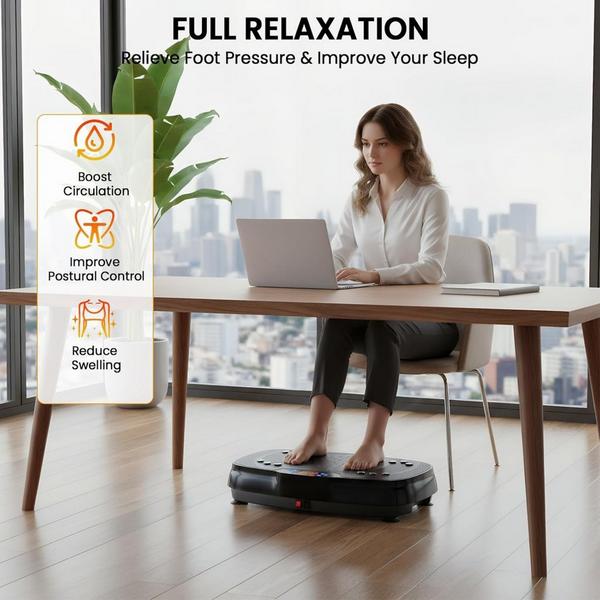TISSCARE Vibration Plate Exercise Machine for Lymphatic Drainage #5