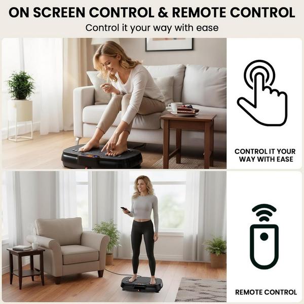 TISSCARE Vibration Plate Exercise Machine for Lymphatic Drainage #7