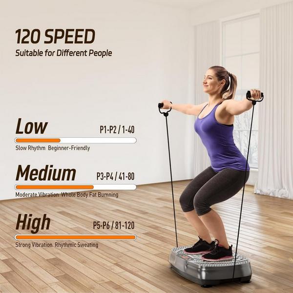 TISSCARE Vibration Plate Exercise Machine for Lymphatic Drainage #3