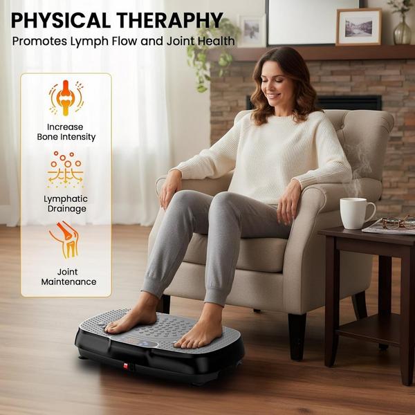 TISSCARE Vibration Plate Exercise Machine for Lymphatic Drainage #5