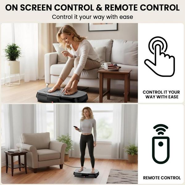 TISSCARE Vibration Plate Exercise Machine for Lymphatic Drainage #6
