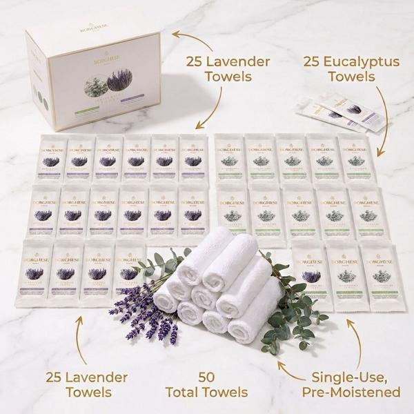 Borghese Spa Hydrating Single Use Oshibori Assorted Towels #3