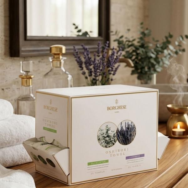 Borghese Spa Hydrating Single Use Oshibori Assorted Towels #5