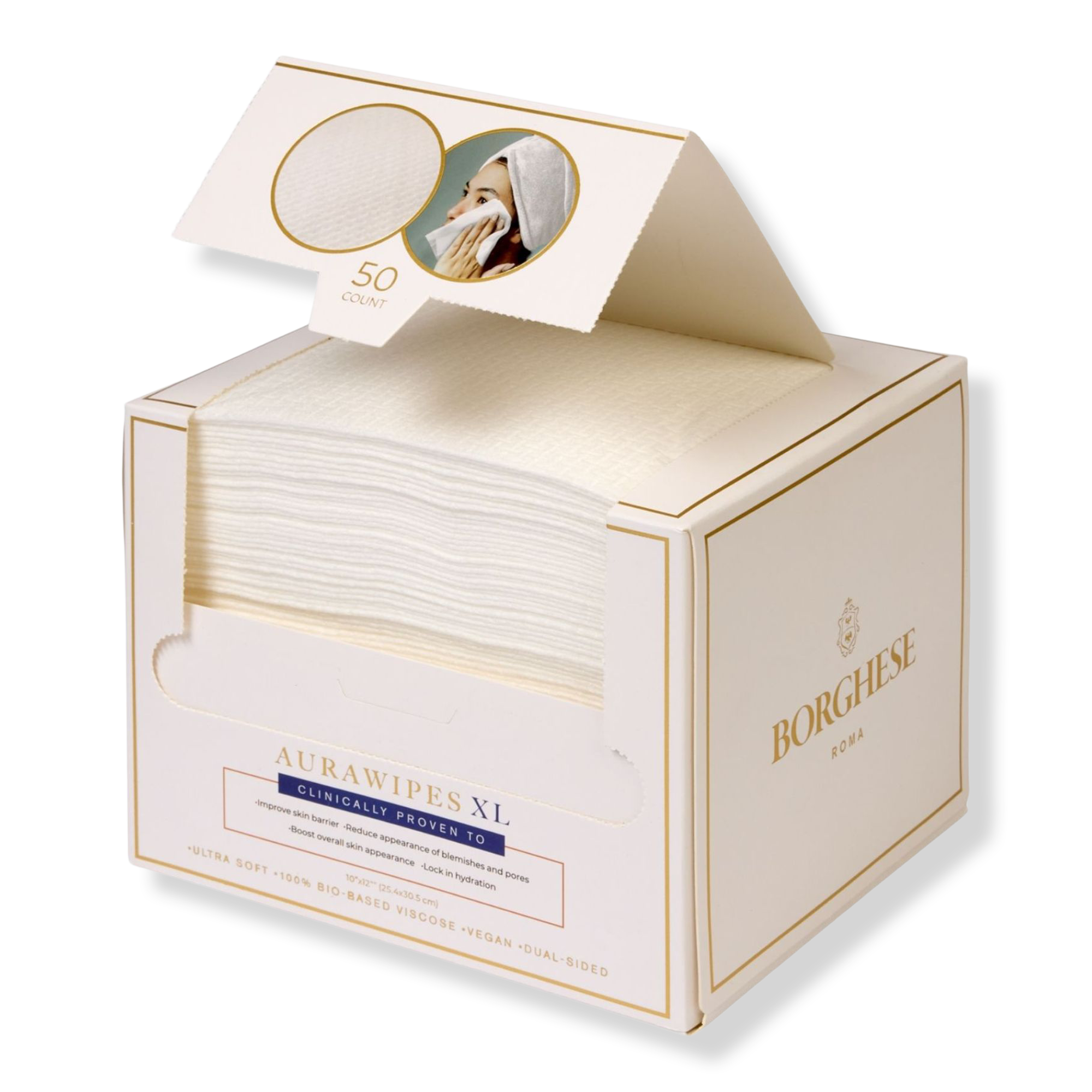 Borghese Spa Aurawipes XL Facial Towels #1