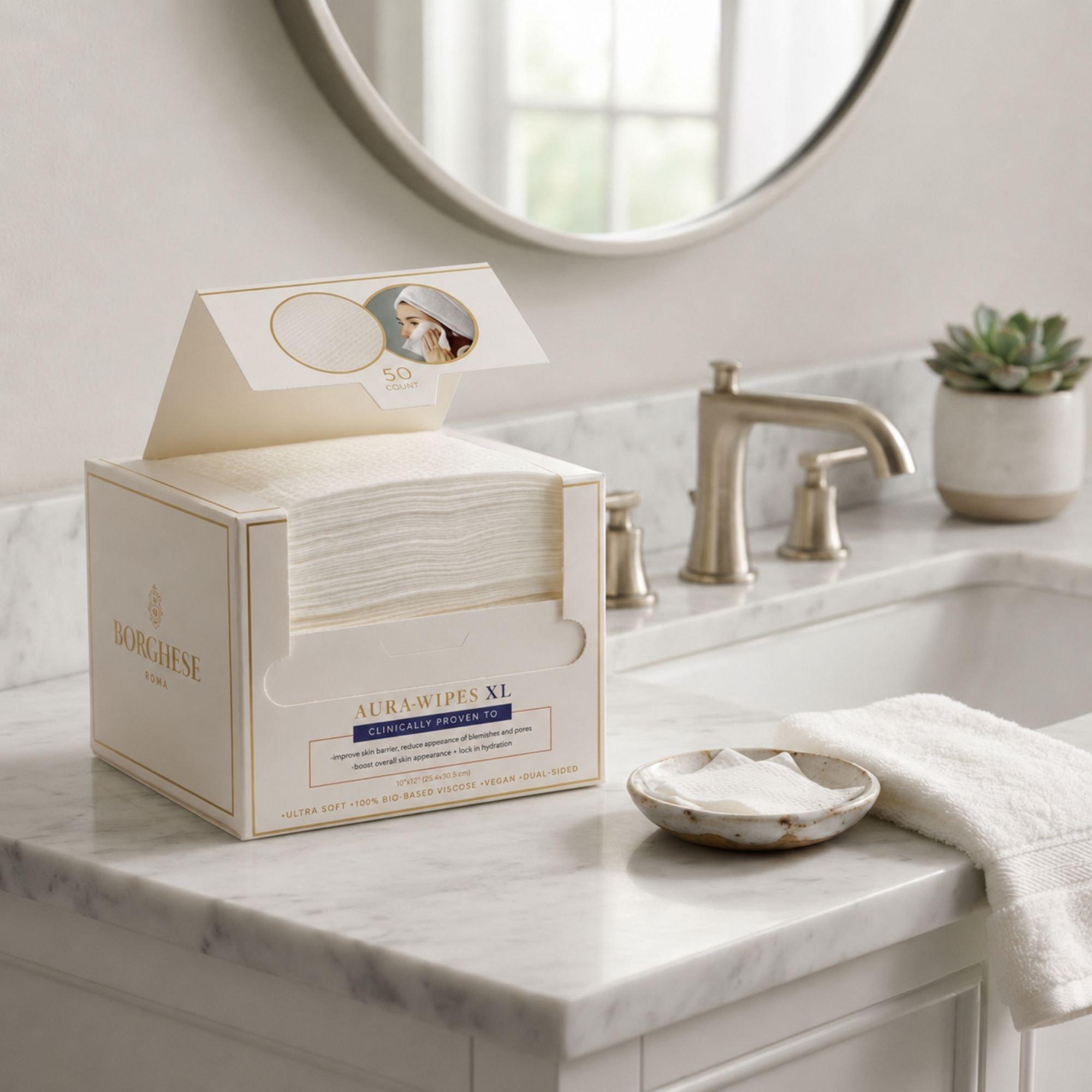 Полотенца Borghese Spa Aurawipes XL Facial — фото 4