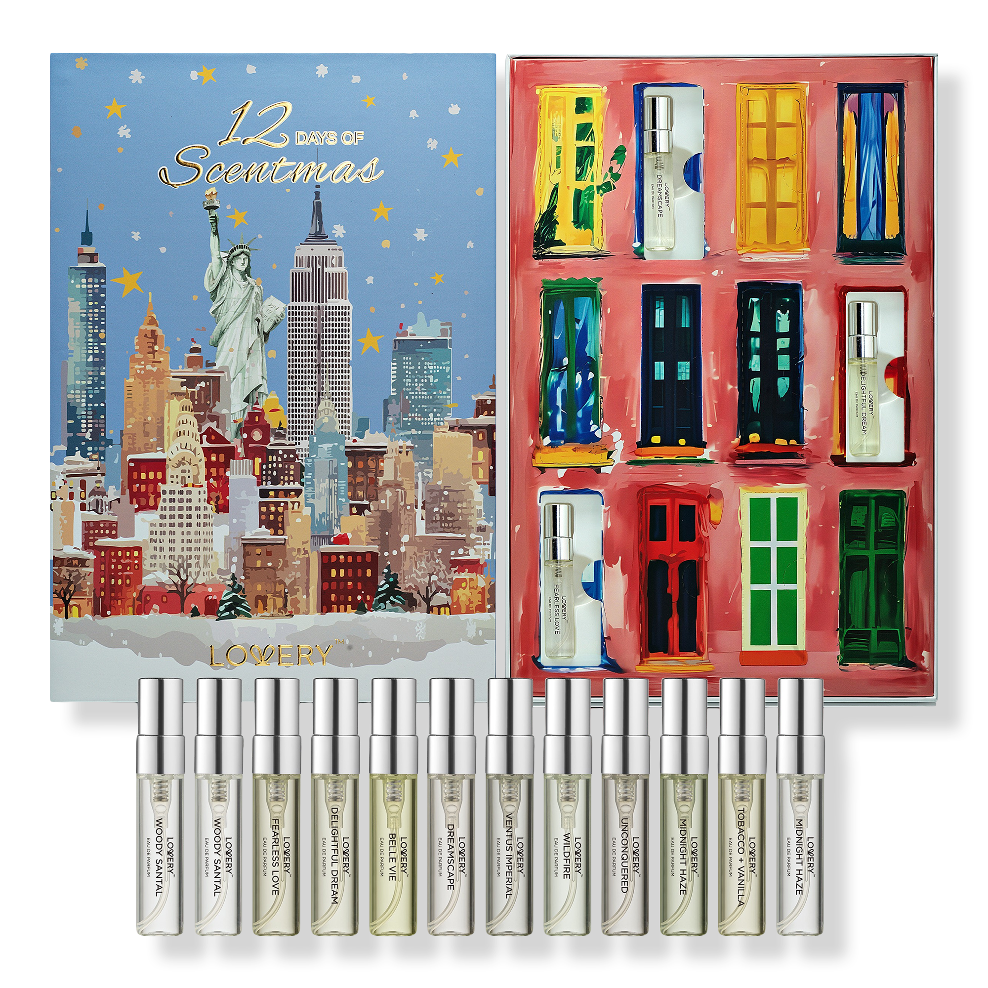 Lovery Perfume Advent Calendar - Inspired Eau de Parfum Gift Set #1