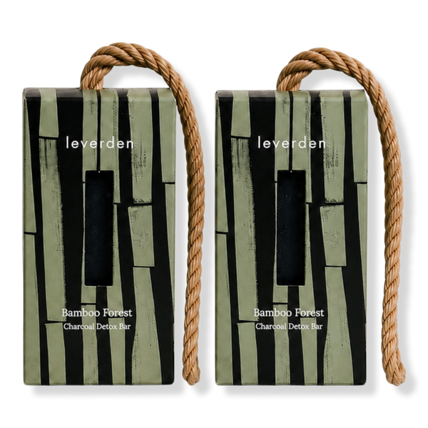 Leverden Bamboo Forest Charcoal Detox Bar Duo Set #1