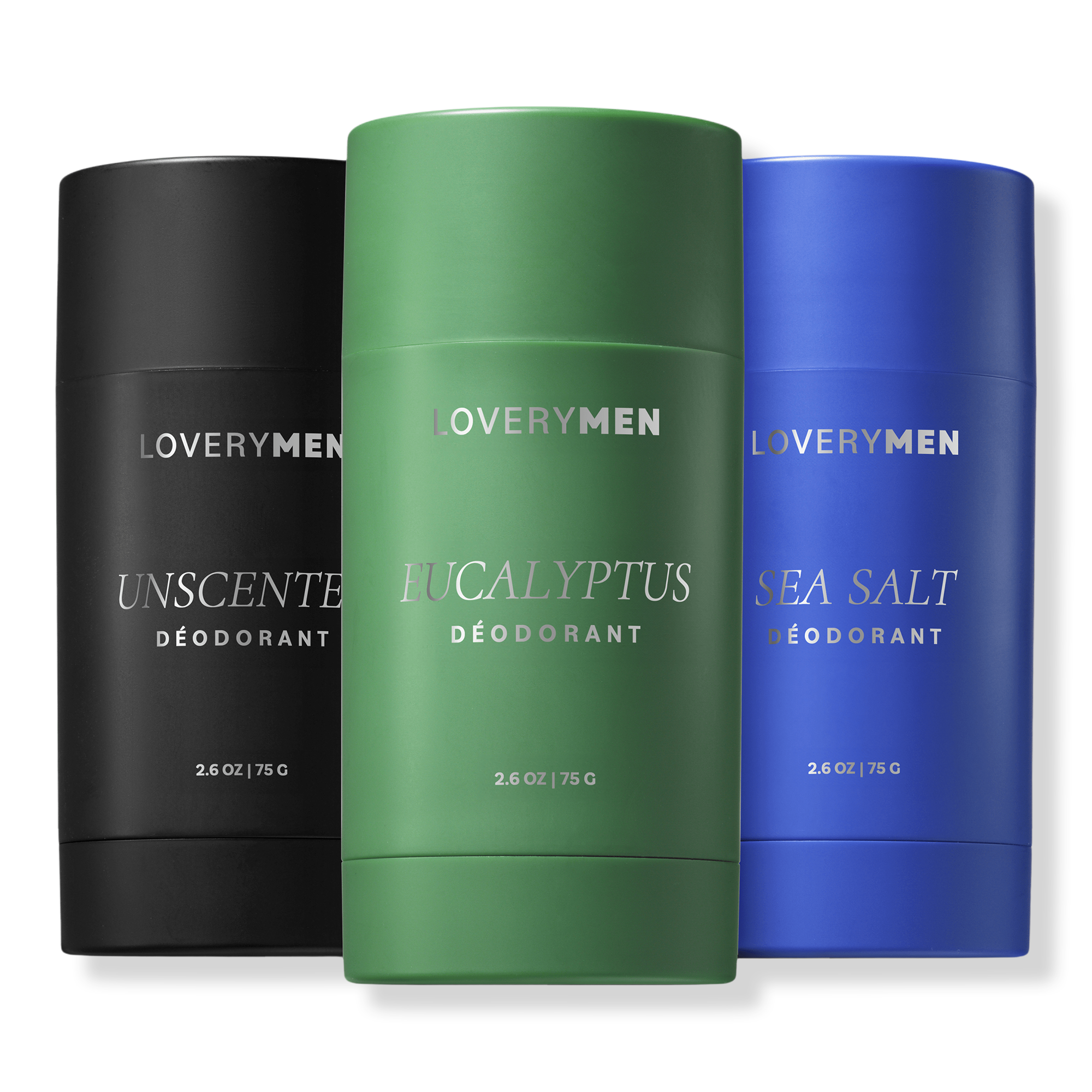 Lovery Men's Aluminum-Free Deodorant Stick Set #1