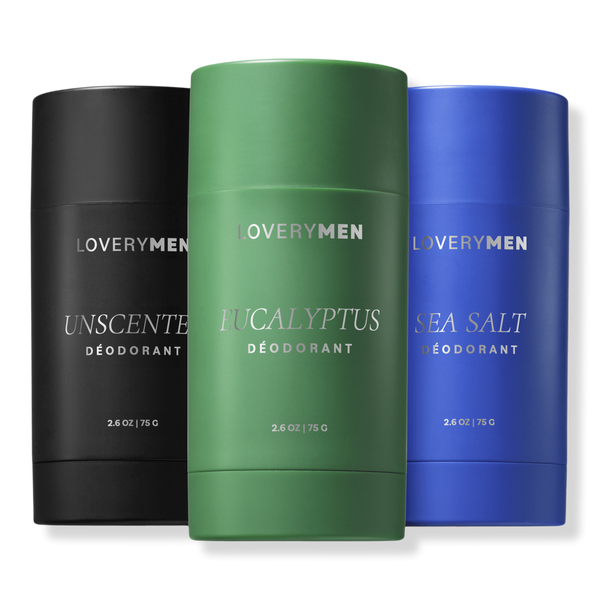 Lovery Men's Aluminum-Free Deodorant Stick Set #1