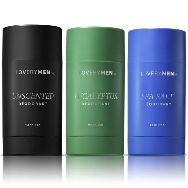 Lovery Men's Aluminum-Free Deodorant Stick Set #8
