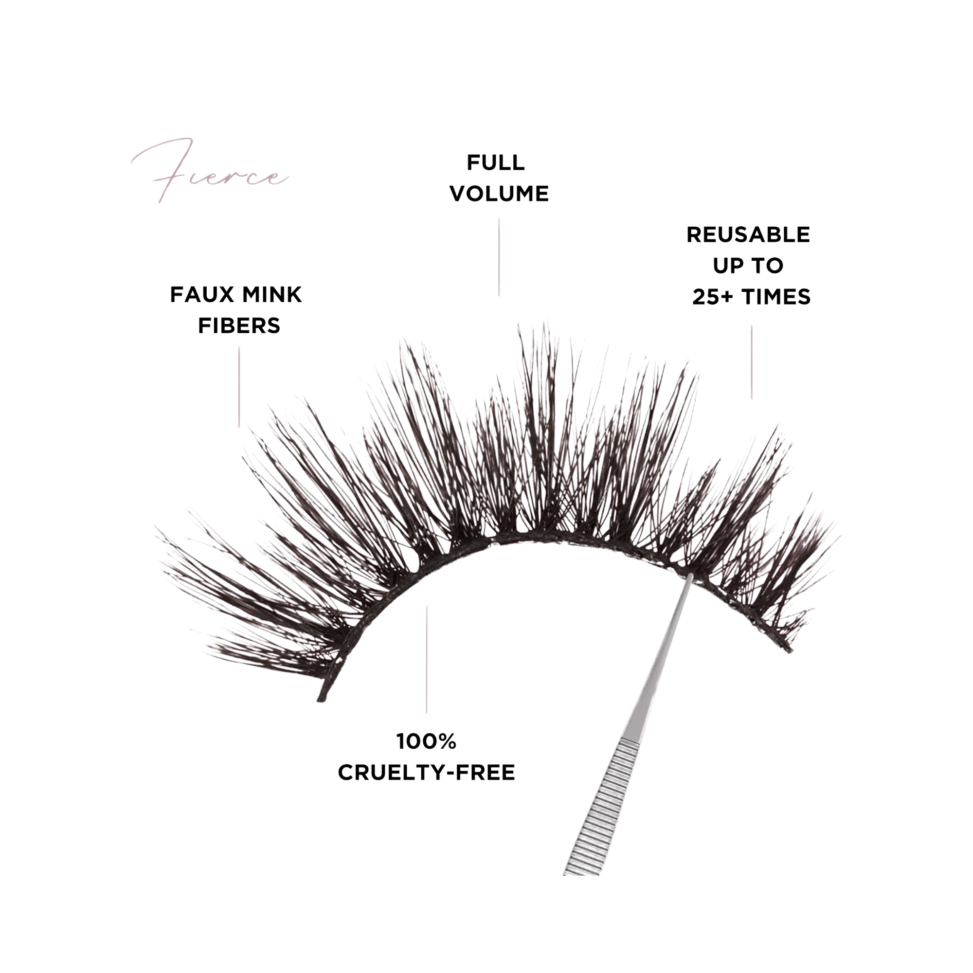 Накладные ресницы Dominique Fierce Lashes — фото 2