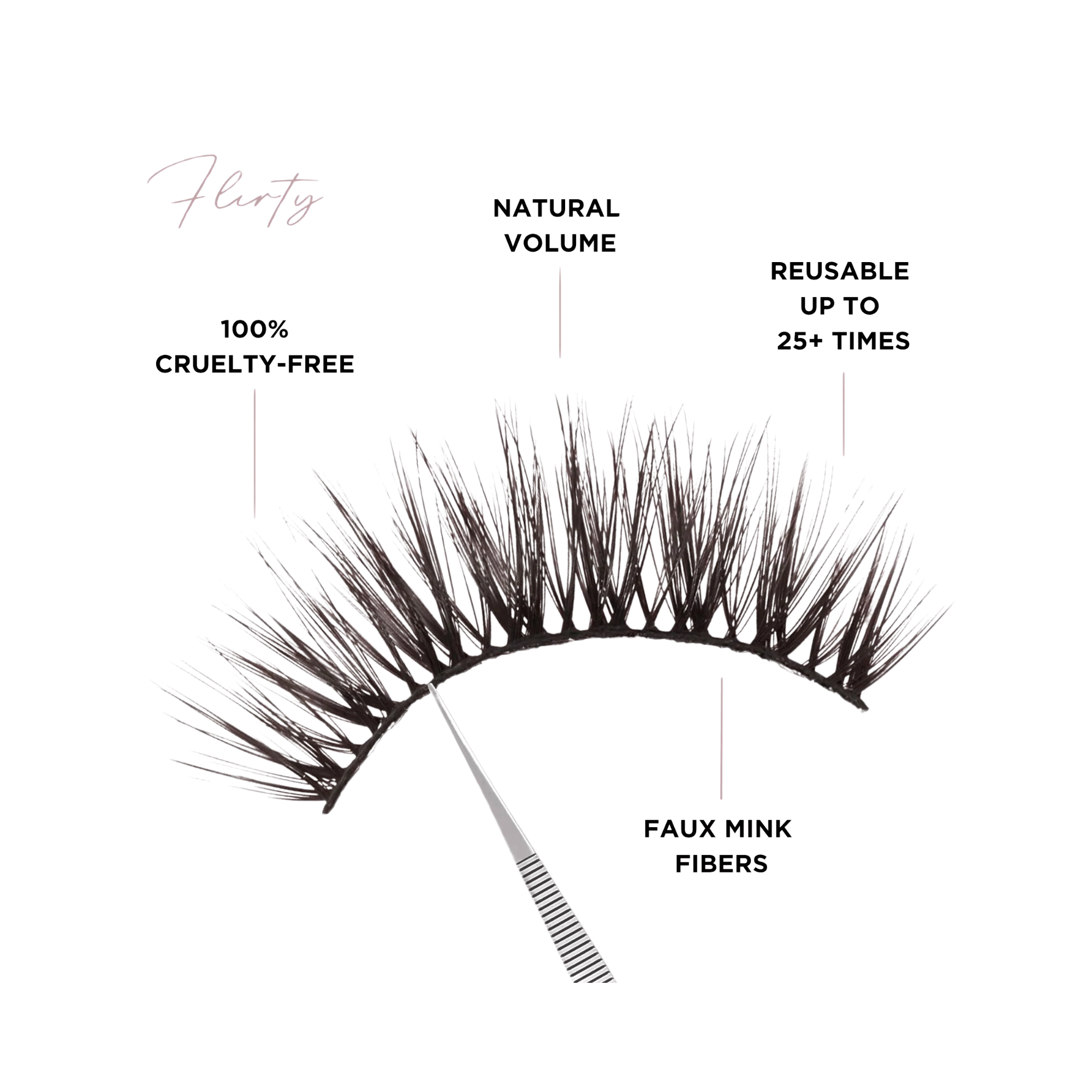 Накладные ресницы Dominique Flirty Lashes — фото 2