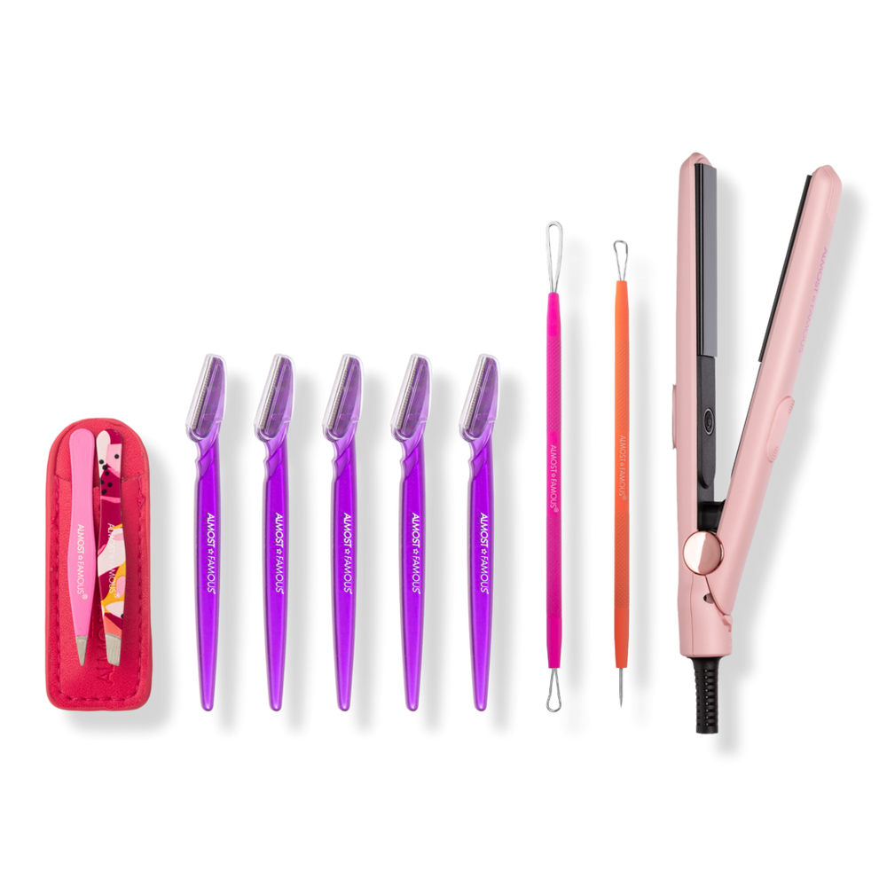 Almost Famous Smooth & Clear Grooming Set - Pink Aurora