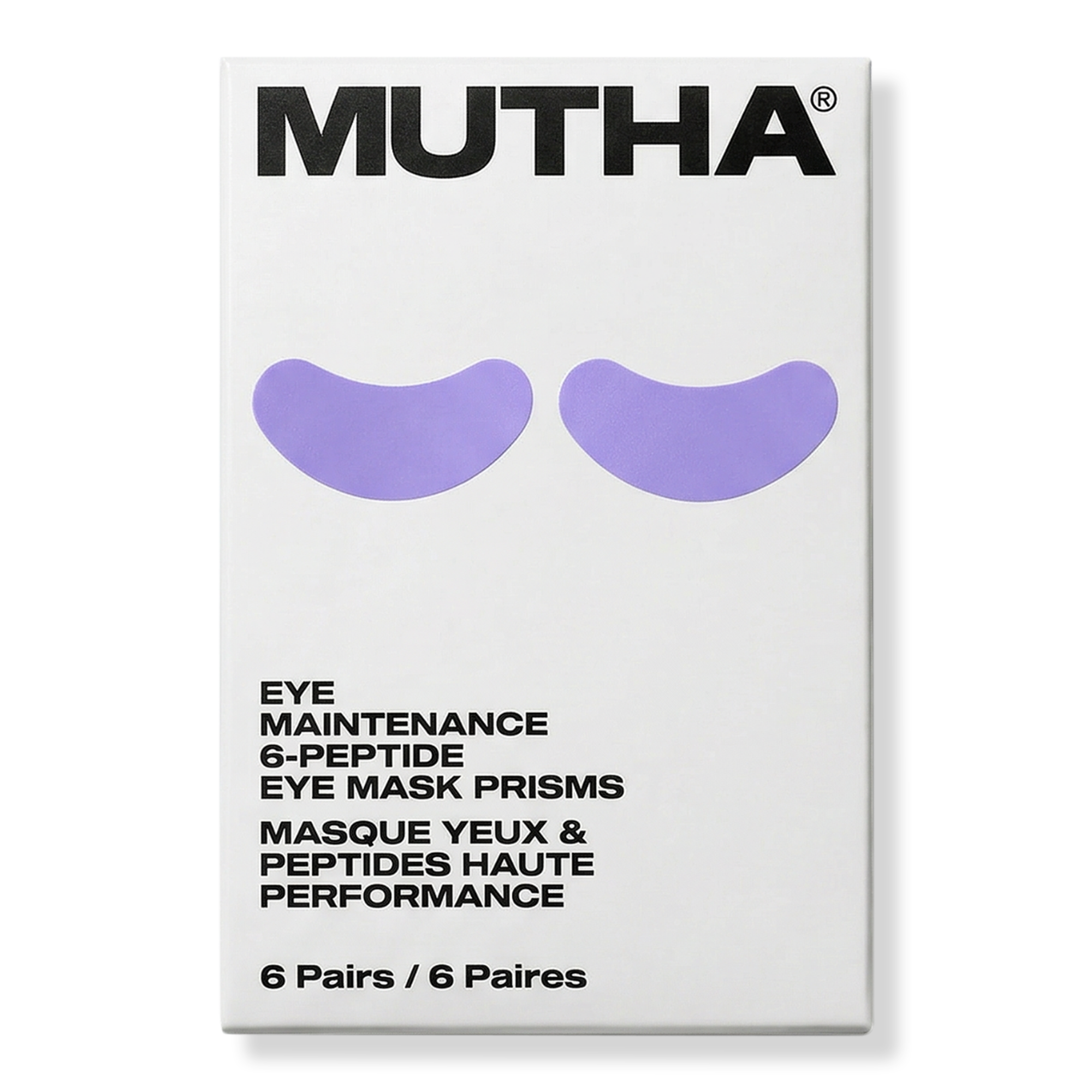 MUTHA Eye Maintenance 6-Peptide Eye Mask Prisms #1