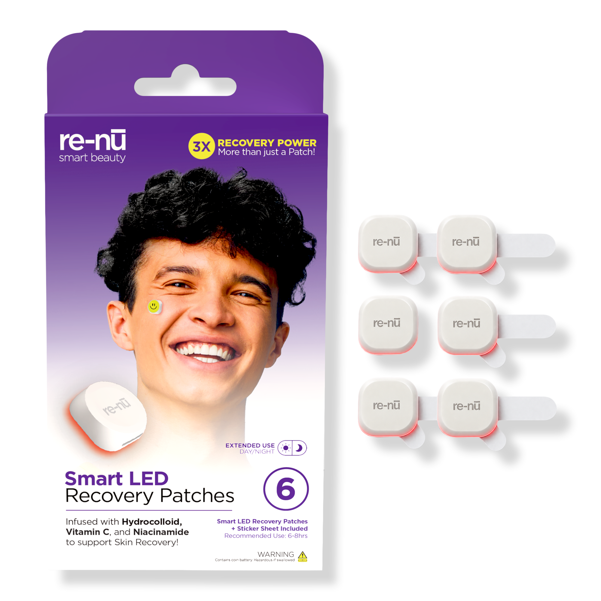re-nū Smart Beauty Smart LED Recovery Patches #1