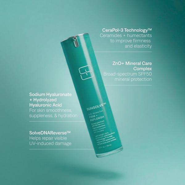 SunsolveMD ZnO+ Mineral Care Firm + Replenish SPF50 #2