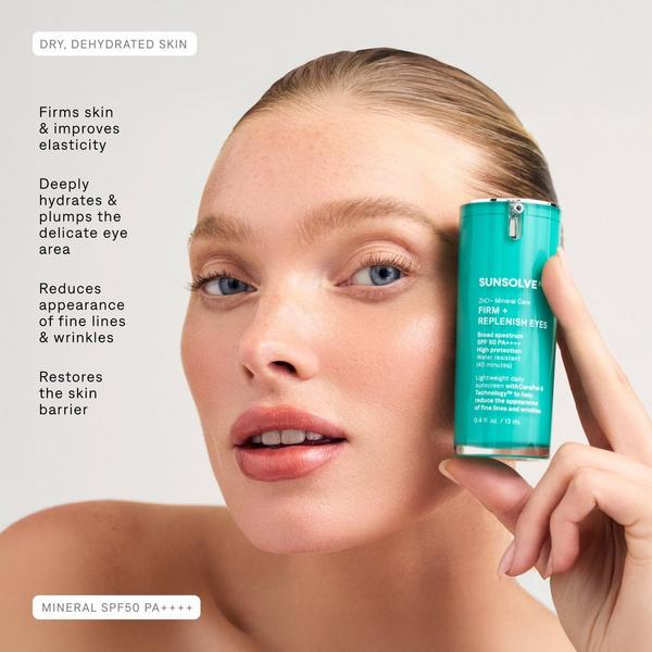 SunsolveMD ZnO+ Mineral Care Firm + Replenish Eyes SPF50 #5