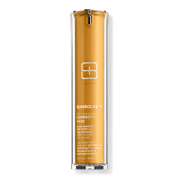SunsolveMD ZnO+ Mineral Care Correct + Fade SPF50 #1