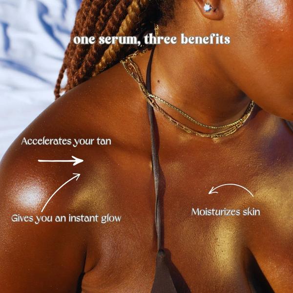 Blue Water Girls Private Island Glow Tan Accelerant Serum #5