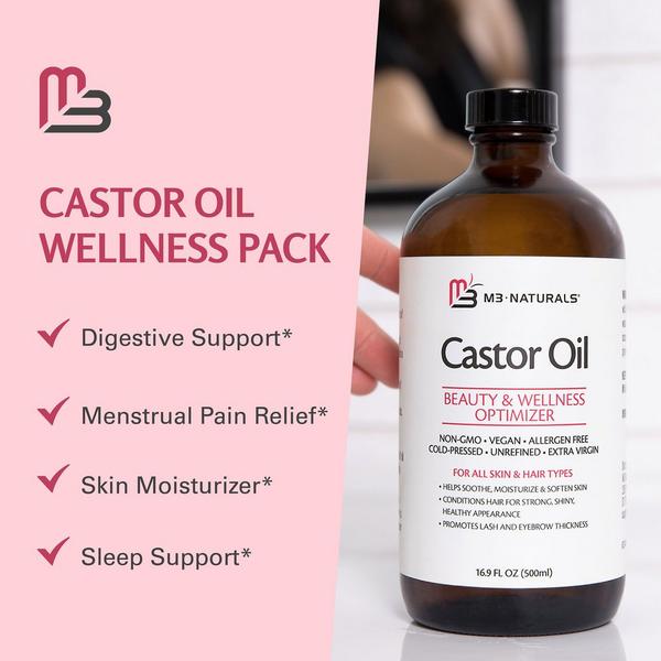 M3 Castor Oil & Body Wrap Kit #8