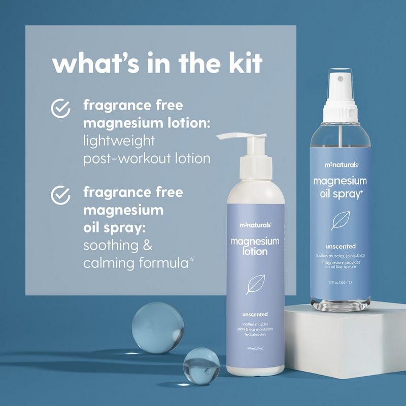 M3 - Magnesium Lotion & Oil Spray Set | Ulta Beauty