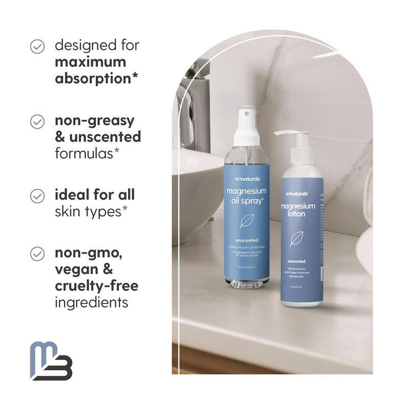 M3 - Magnesium Lotion & Oil Spray Set | Ulta Beauty