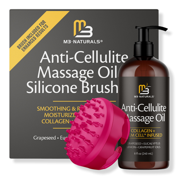 M3 Anti-Cellulite Oil & Silicone Brush Kit #1