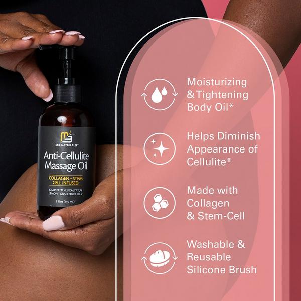 M3 Anti-Cellulite Oil & Silicone Brush Kit #5