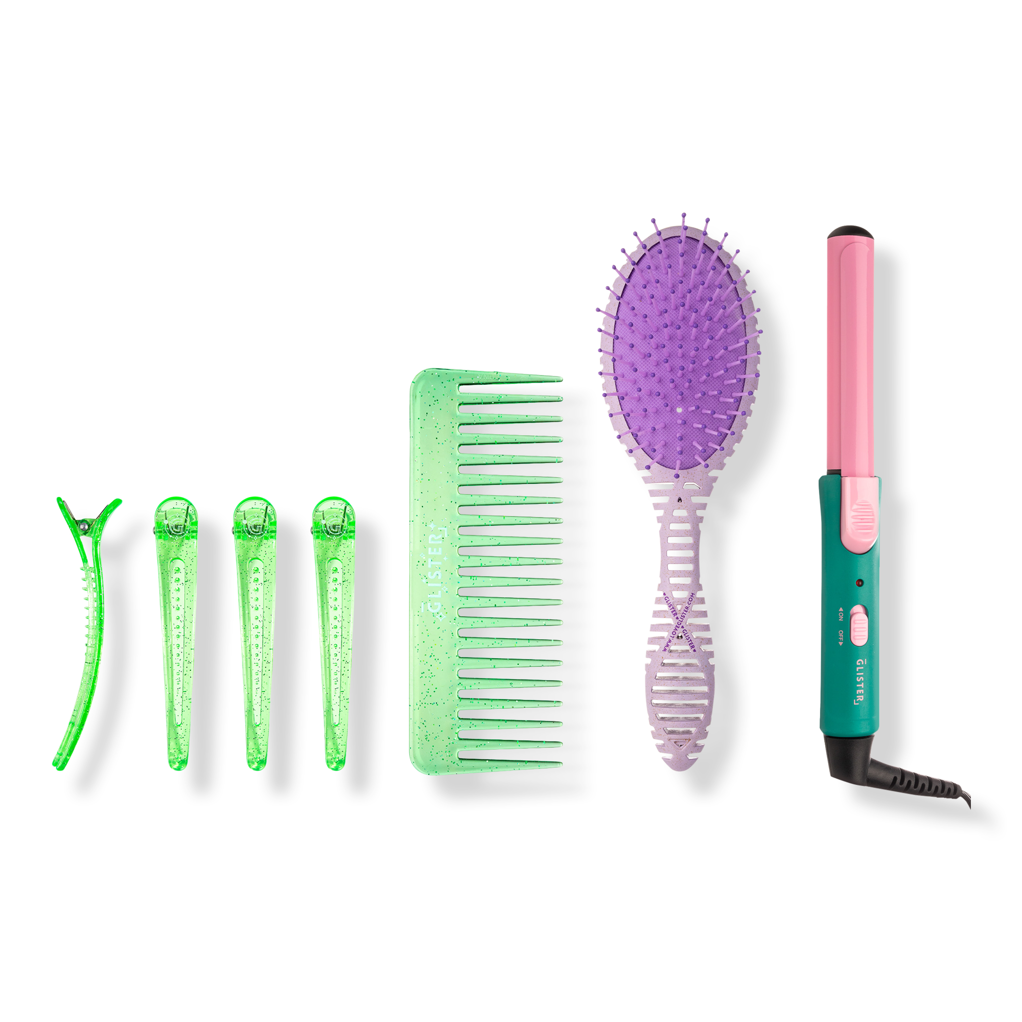 GLISTER Mini Curls Travel Set #1