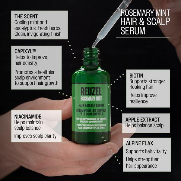 REUZEL Rosemary Mint Hair & Scalp Serum #3