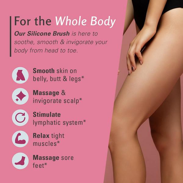 M3 Cellulite Silicon Body Brush #4