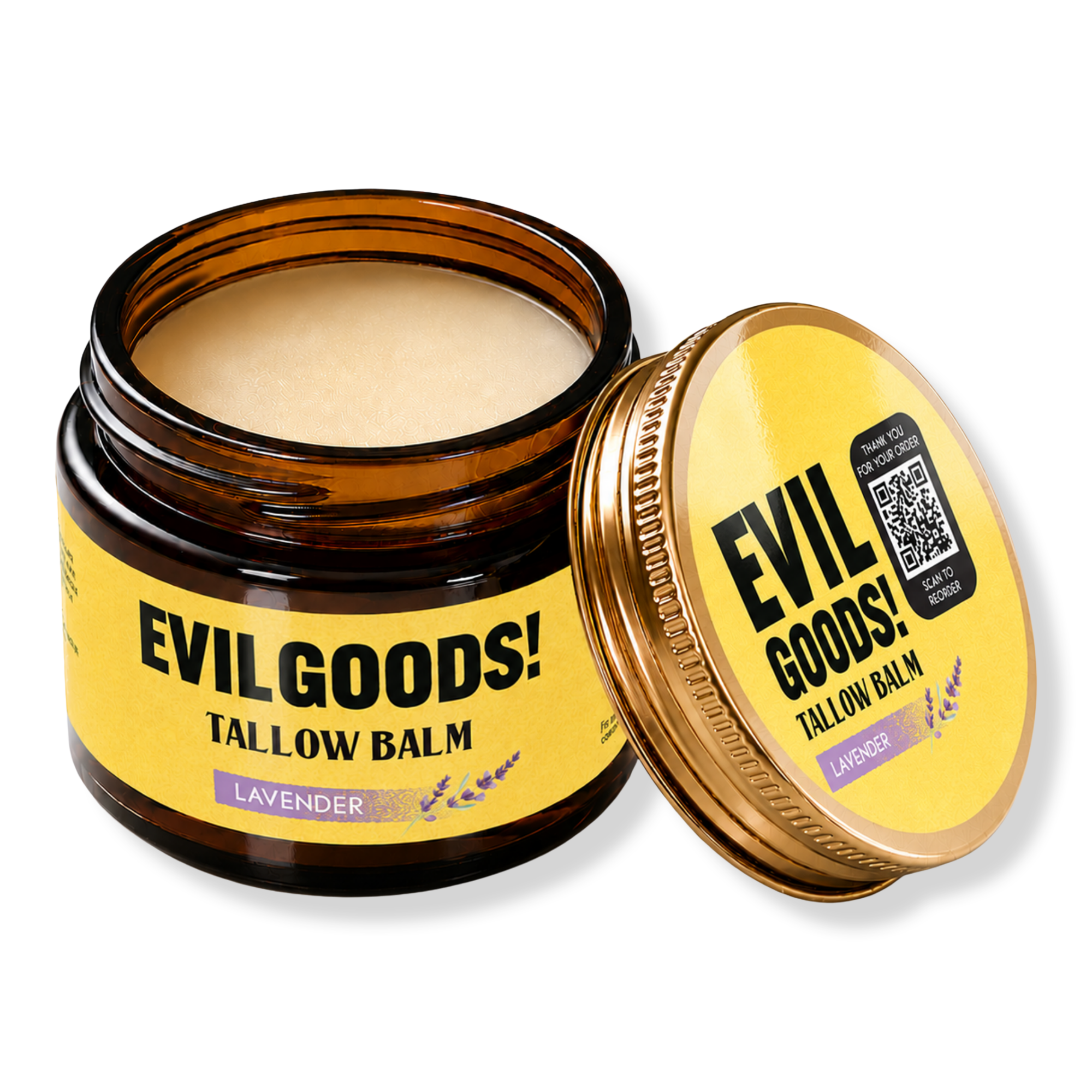 Evil Goods Grass-Fed Beef Tallow Balm with Manuka Honey #1