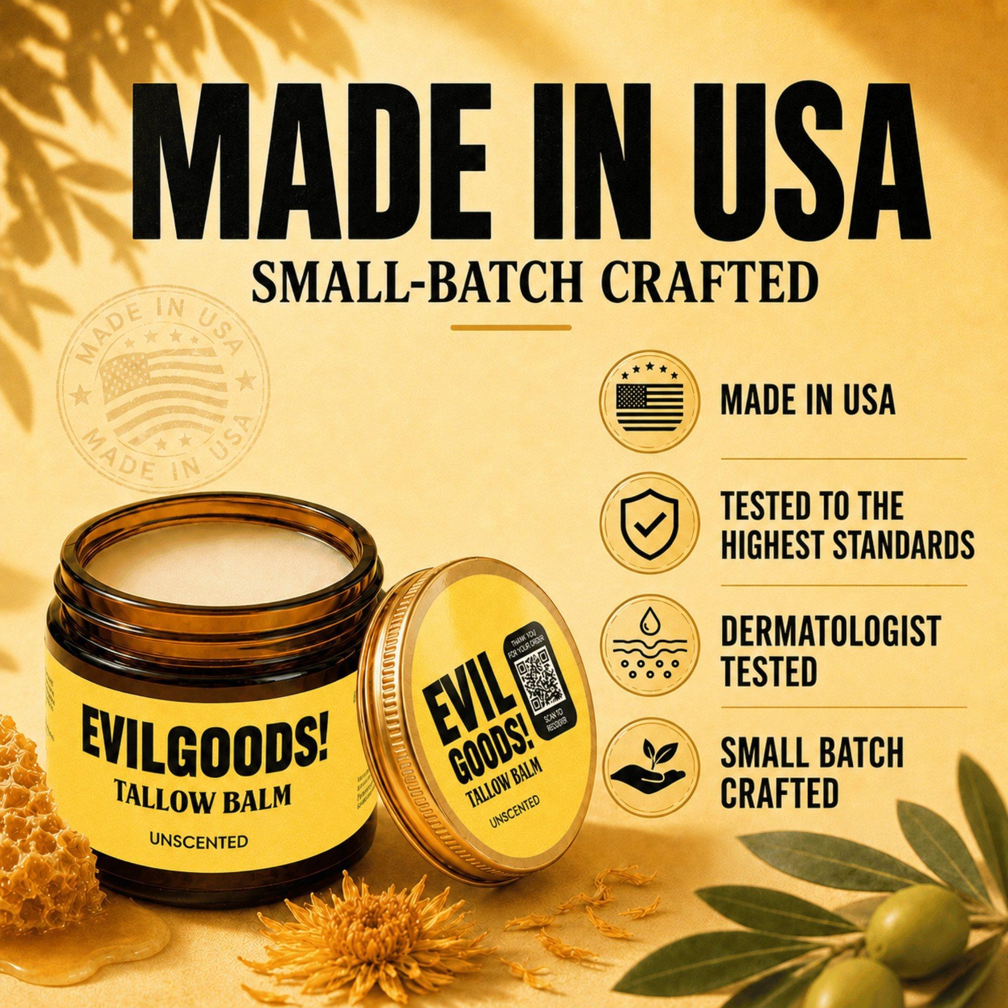 Бальзам для тела Evil Goods на говяжьем сале травяного откорма с мёдом манука — фото 8