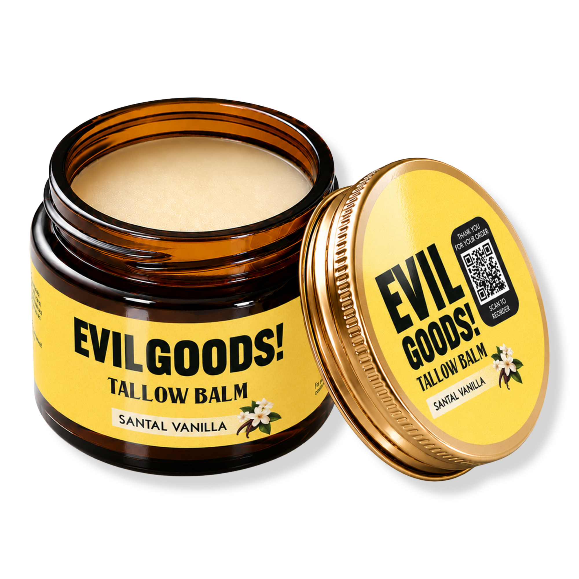 Evil Goods Grass-Fed Beef Tallow Balm with Manuka Honey #1