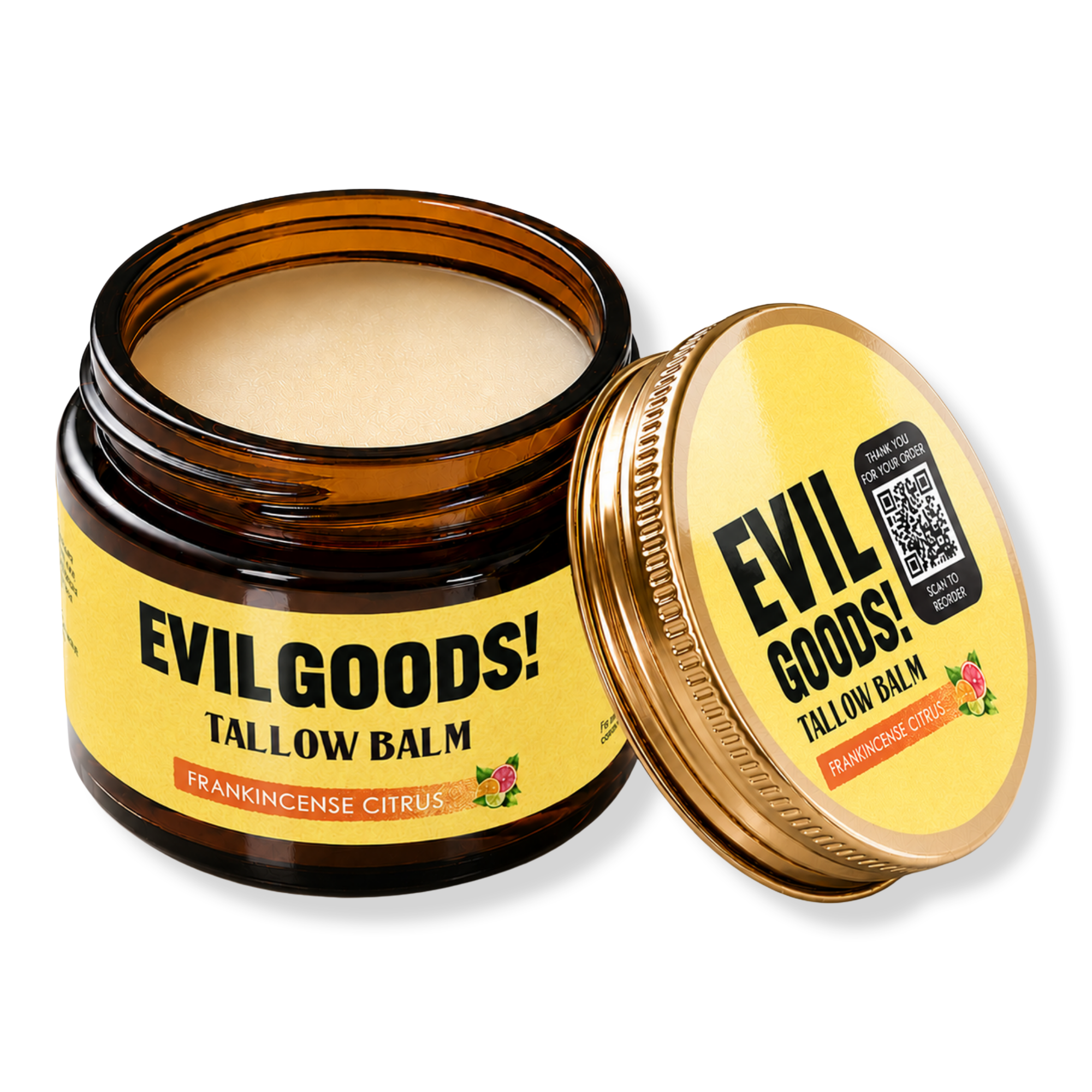 Evil Goods Grass-Fed Beef Tallow Balm with Manuka Honey #1