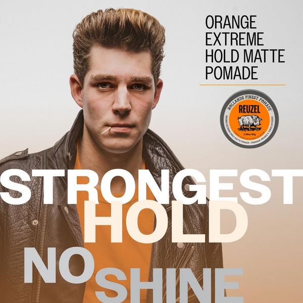 REUZEL Orange Extreme Hold Matte Pomade For A Cure #5