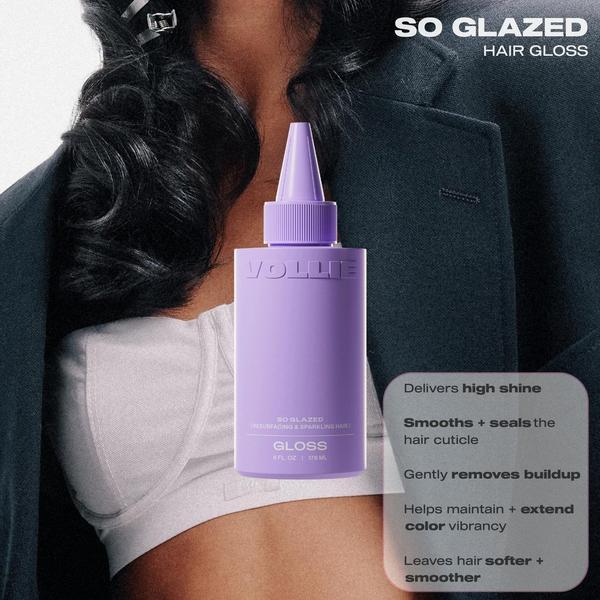 Vollie So Glazed Resurfacing + Sparkling Hair Gloss #4