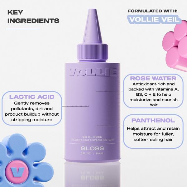Vollie So Glazed Resurfacing + Sparkling Hair Gloss #5