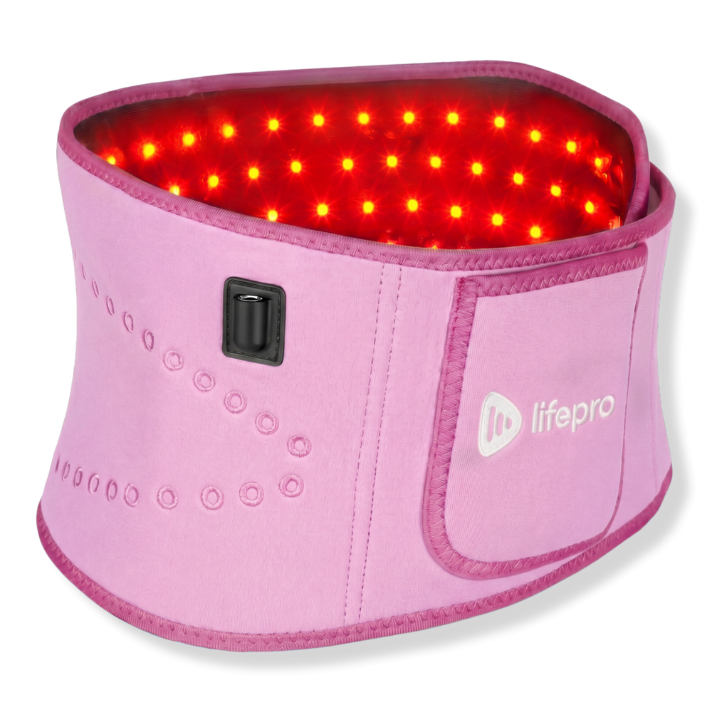 Lifepro Allevared Red Light Therapy Belt - Pink