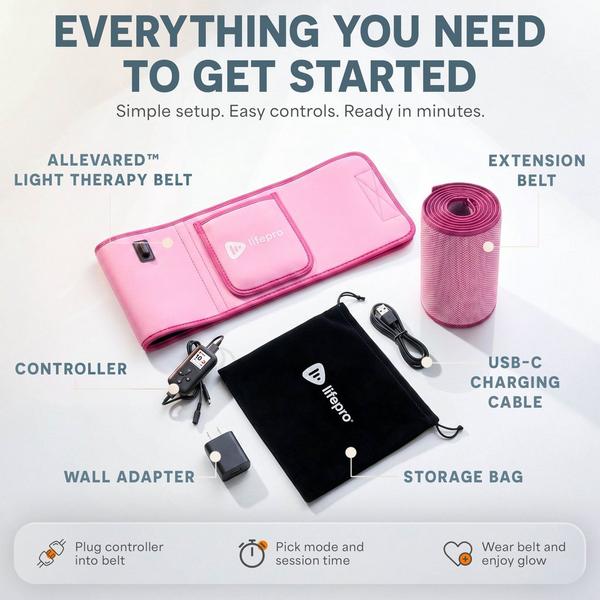 Lifepro Allevared Red Light Therapy Belt #2